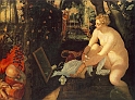 TINTORETTO (1518-1564) - Il bagno di susanna